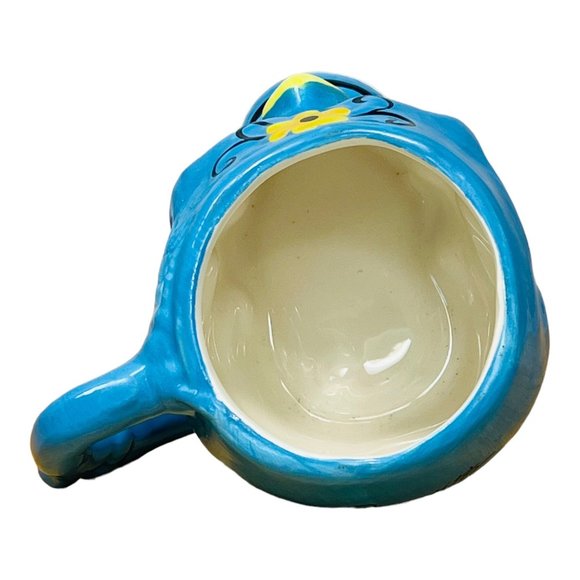 Pappasito's Cantina Day of The Dead 3D Skull Mug Blue EUC - Picture 10 of 12